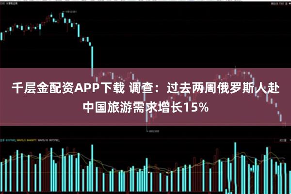 千层金配资APP下载 调查：过去两周俄罗斯人赴中国旅游需求增长15%